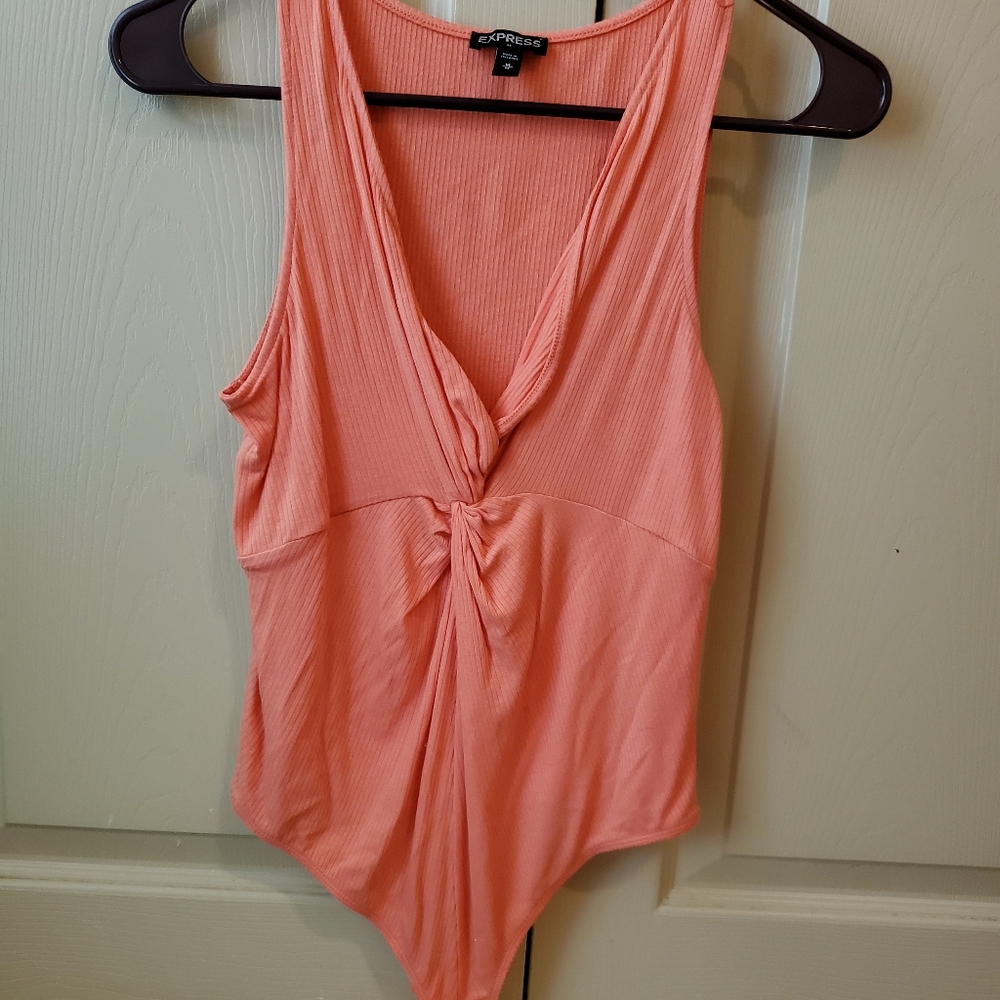 Pink bodysuit